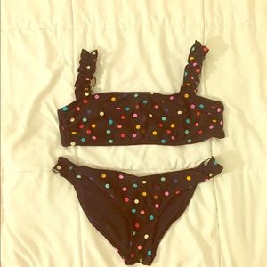 Polka dot bikini